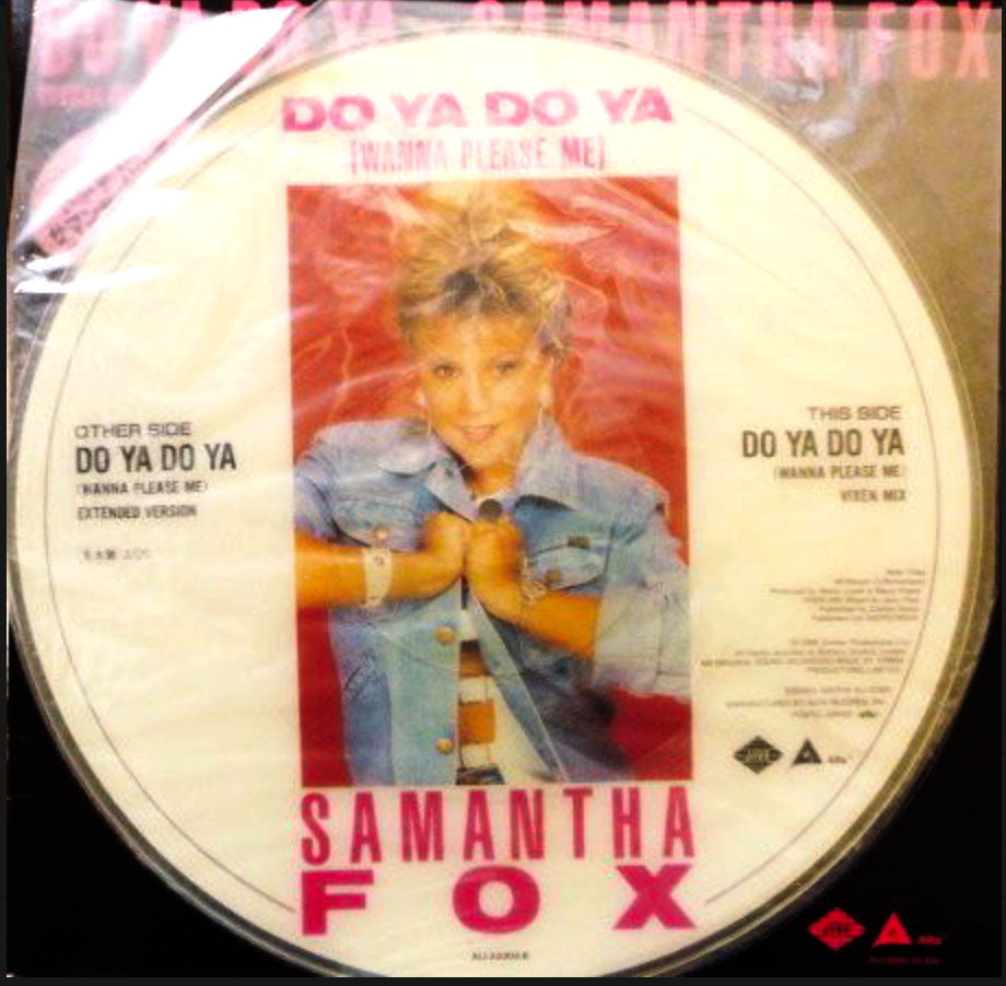Samantha Fox - Do Ya Do Ya - Picture Disc - 1987 Japanese Pressing