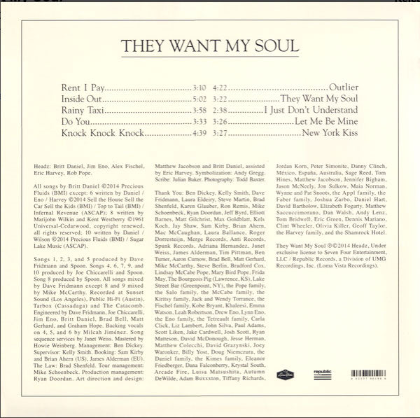 Spoon – They Want My Soul