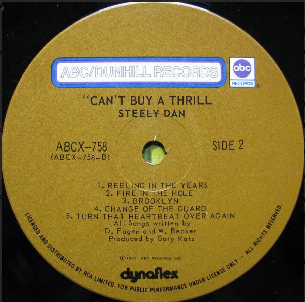 Steely Dan - Can't Buy A Thrill - 1972 in Shrinkwrap!