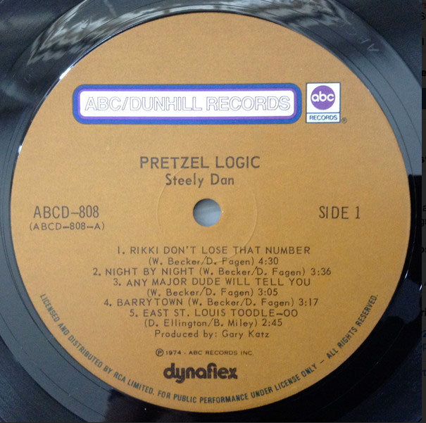 Steely Dan ‎– Pretzel Logic - 1974 Near Mint in Shrinkwrap!