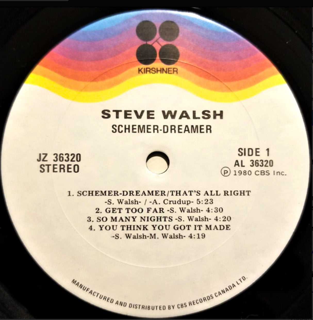 Steve Walsh - Schemer Dreamer