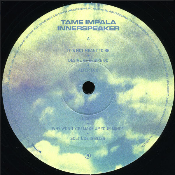 Tame Impala – Innerspeaker - US Pressing