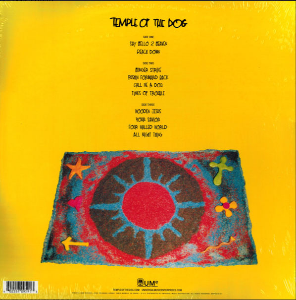 Temple Of The Dog ‎– Temple Of The Dog - Etched US Pressing! VinylPursuit.com