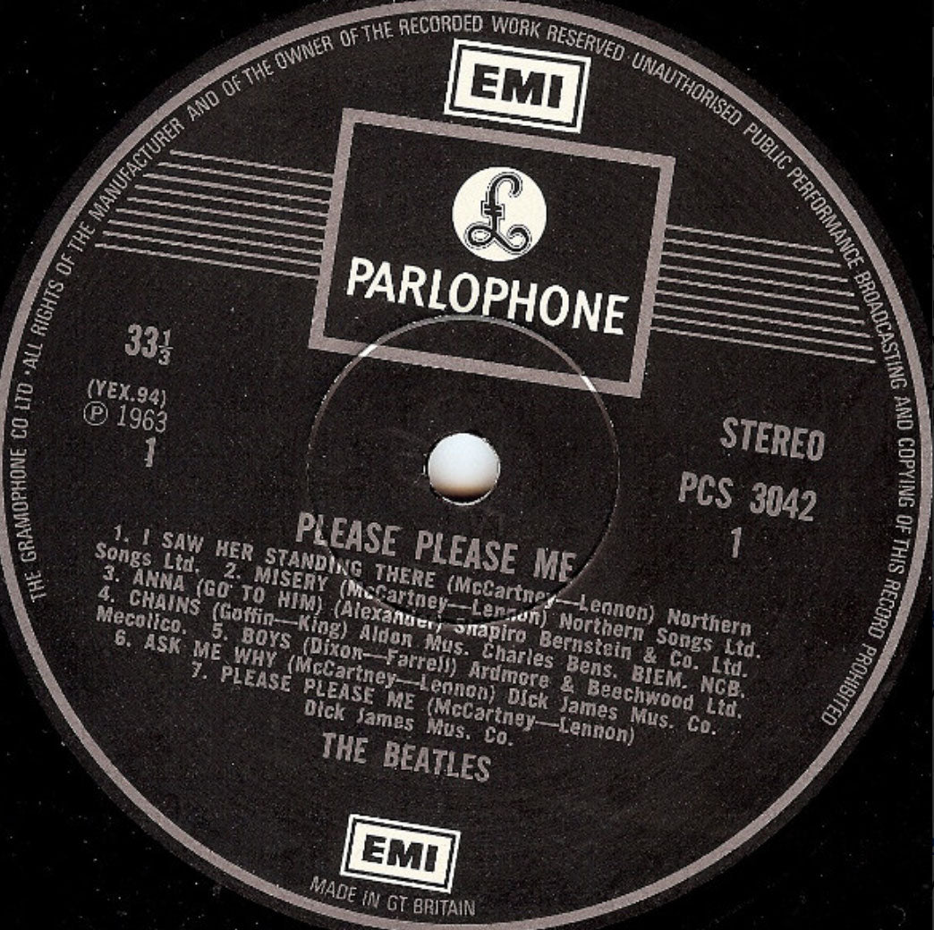 The Beatles ‎– Please Please Me - UK Pressing RARE