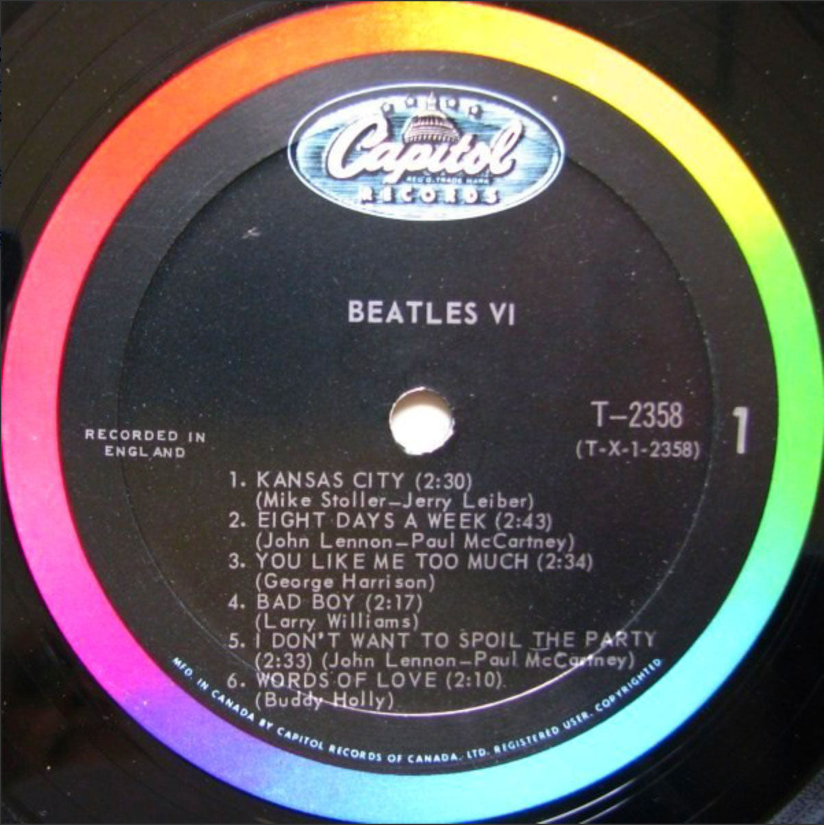 The Beatles – Beatles VI - Mono