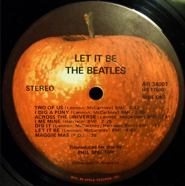 The Beatles – Let It Be - US Pressing