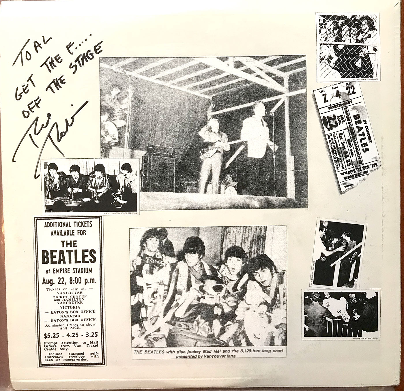 The Beatles - Vancouver 1964 Lunchbox - VERY RARE