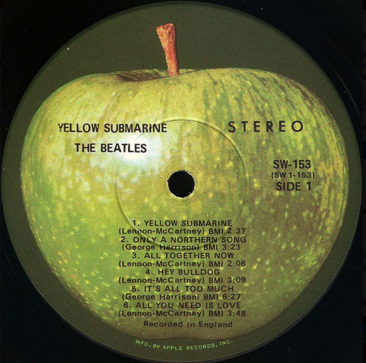 The Beatles ‎– Yellow Submarine - 1971 Near Mint - RARE!