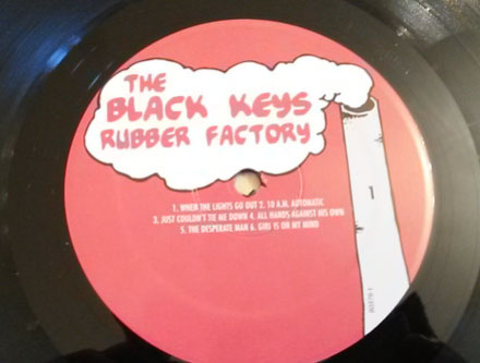 The Black Keys – Rubber Factory - US Pressing