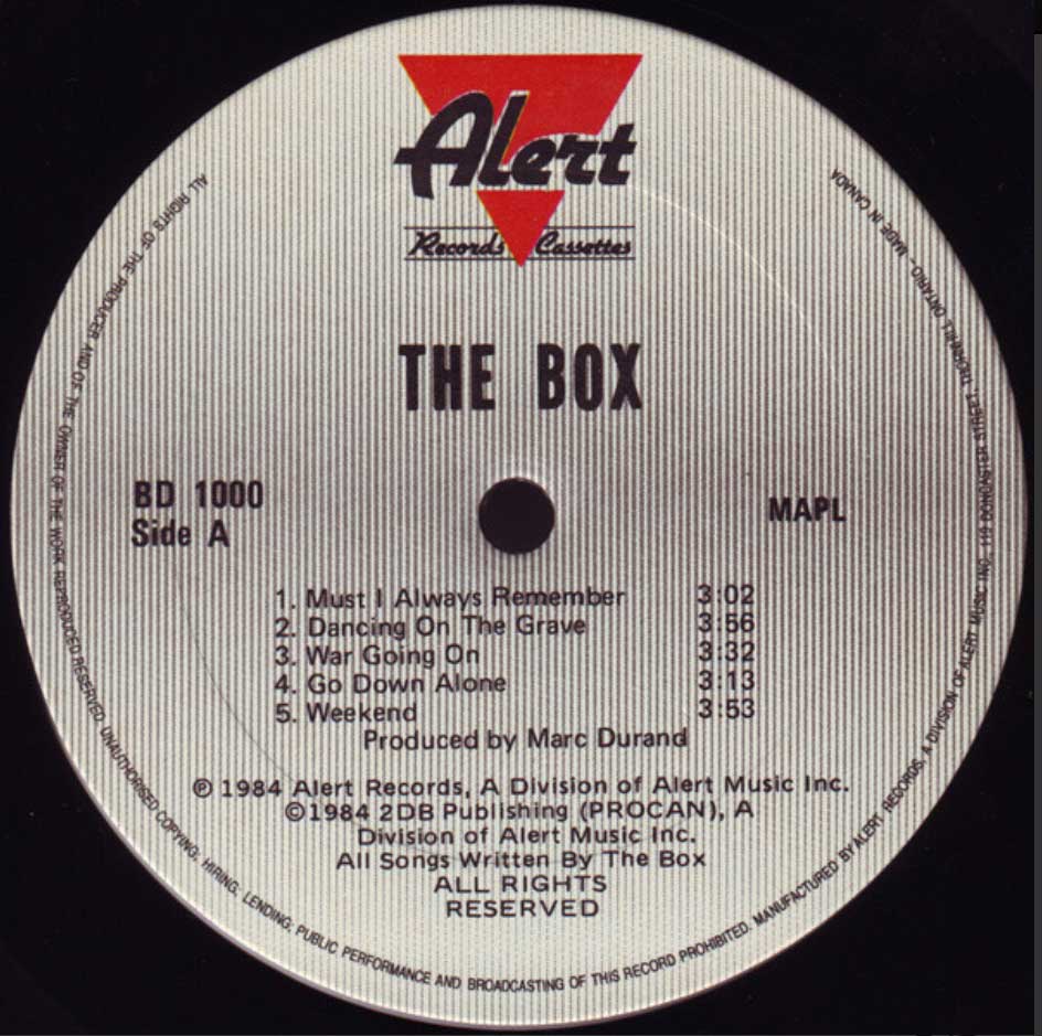 The Box - The Box - 1984