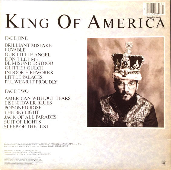 The Costello Show Featuring The Attractions - King Of America