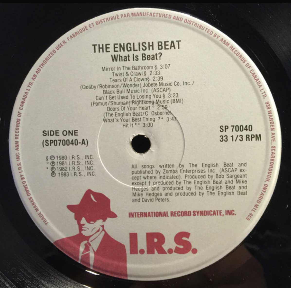 The English Beat ‎– What Is Beat? VinylPursuit.com