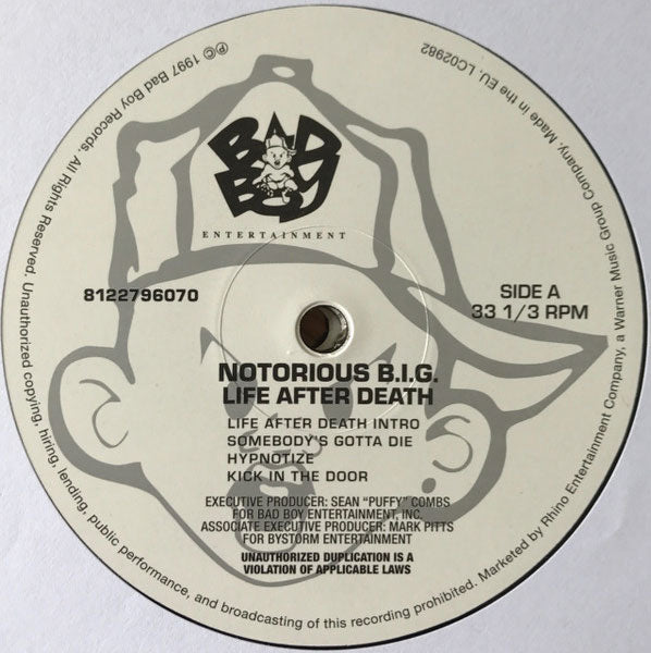 The Notorious BIG ‎– Life After Death