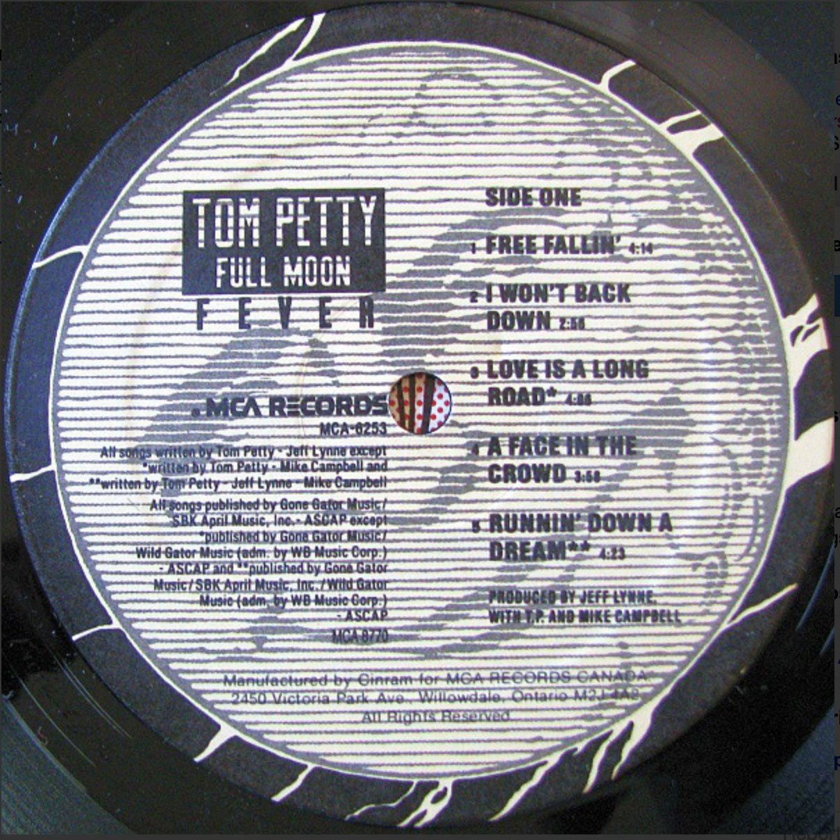 Tom Petty - Full Moon Fever - RARE