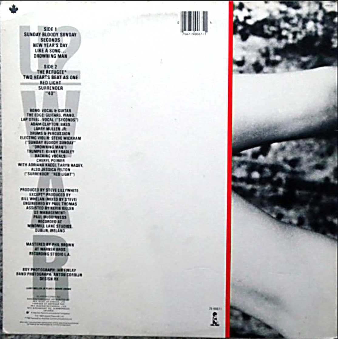 U2 - War - 1983 Near Mint VinylPursuit.com