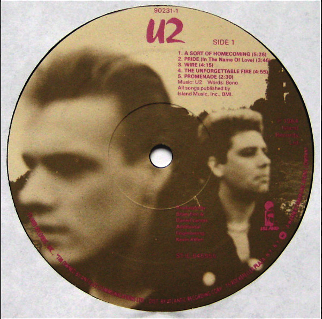 U2 - The Unforgettable Fire - US Pressing VinylPursuit.com