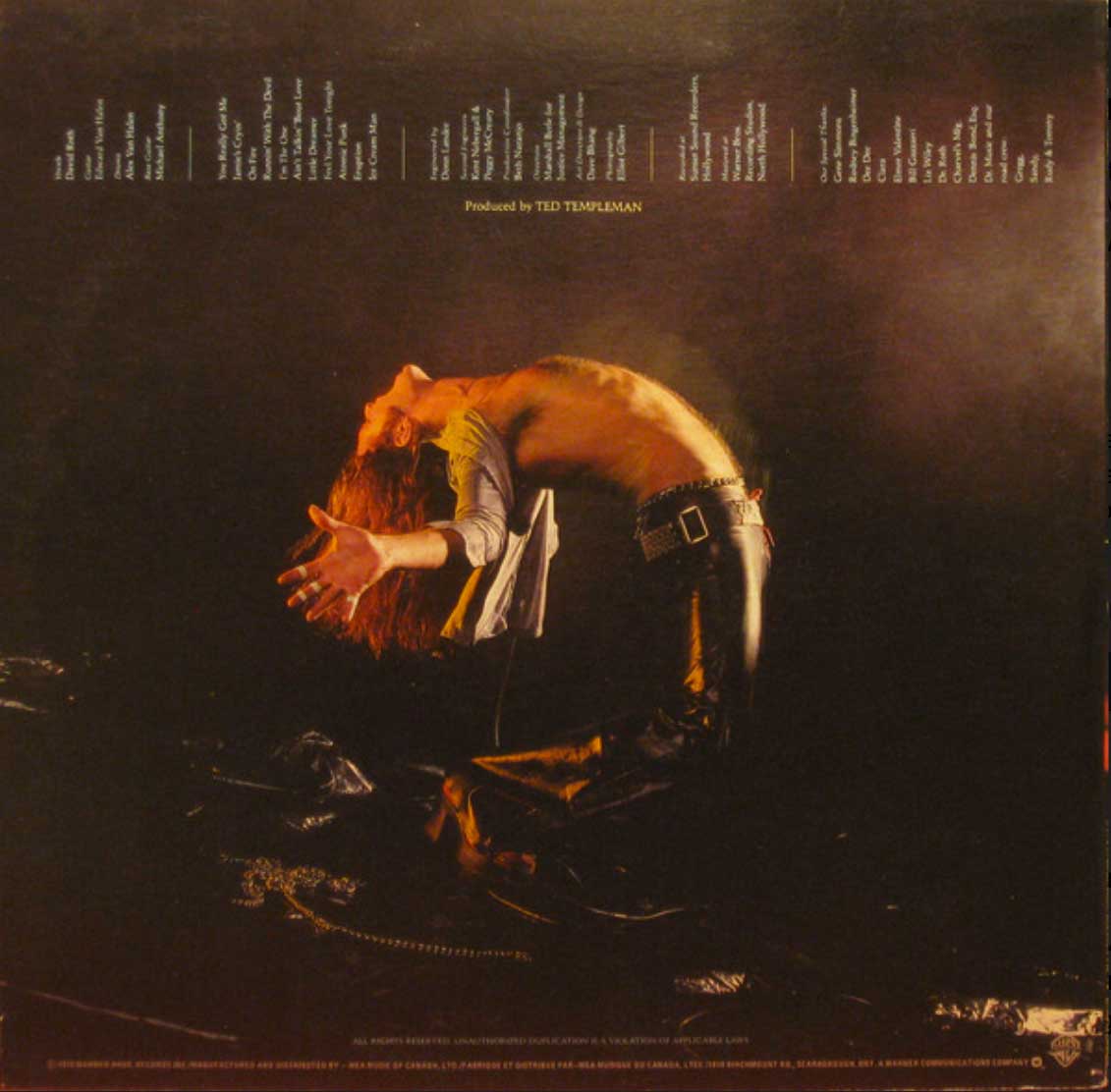 Van Halen - Van Halen - Early Pressing