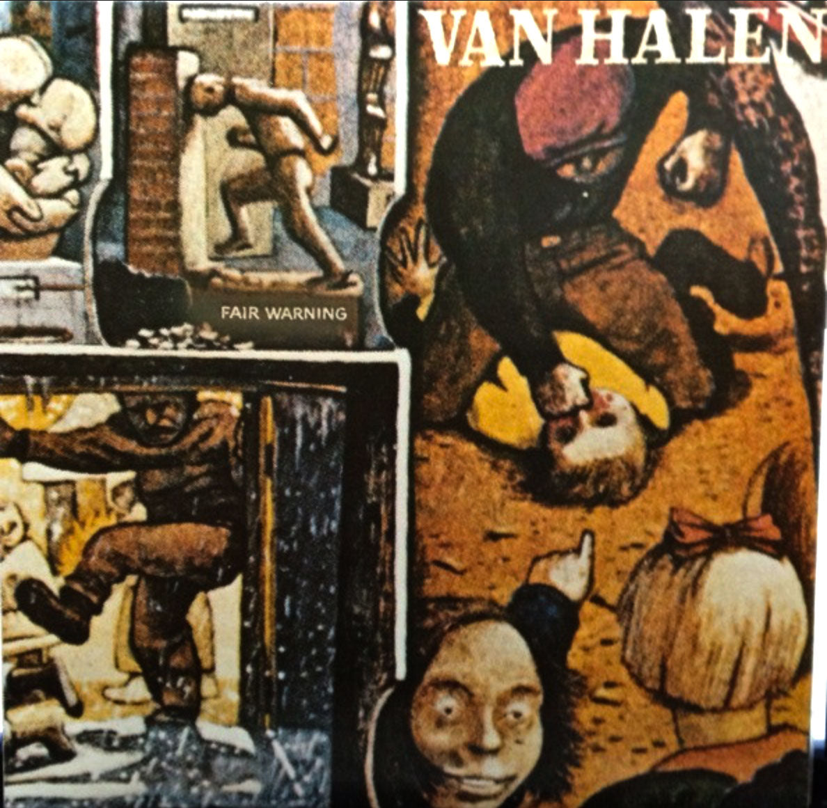 Van Halen - Fair Warning - RARE!