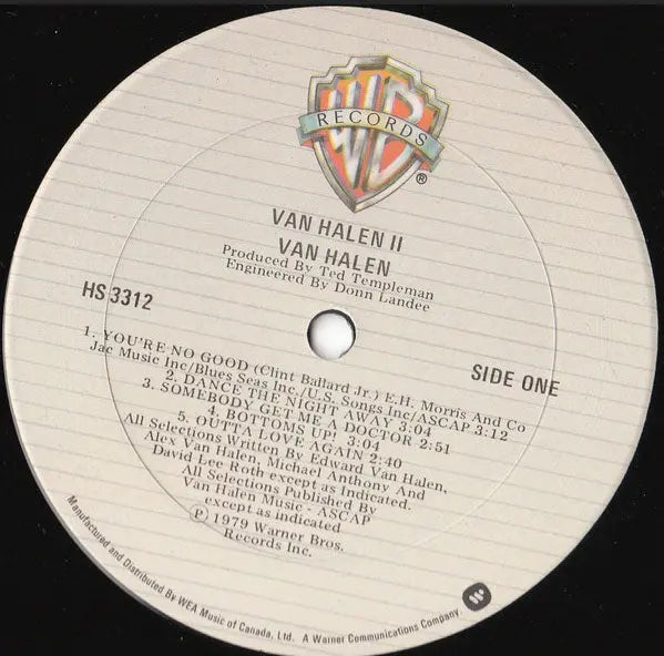 Van Halen‎– Van Halen II - 1979 VinylPursuit.com