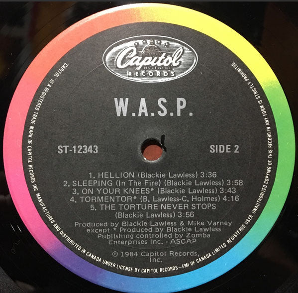 WASP – WASP - 1984 VinylPursuit.com