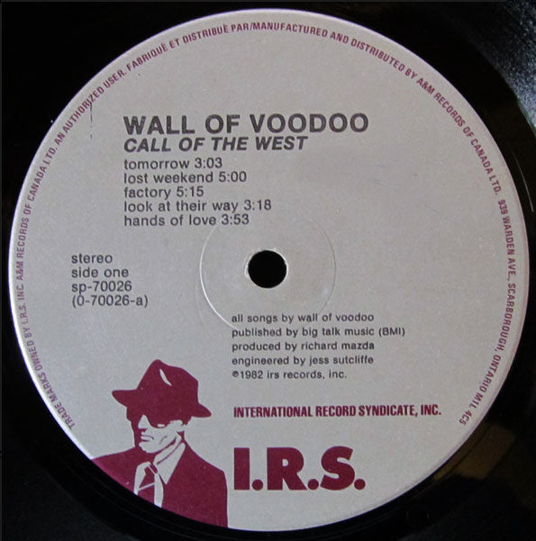 Wall Of Voodoo - Call Of The West VinylPursuit.com