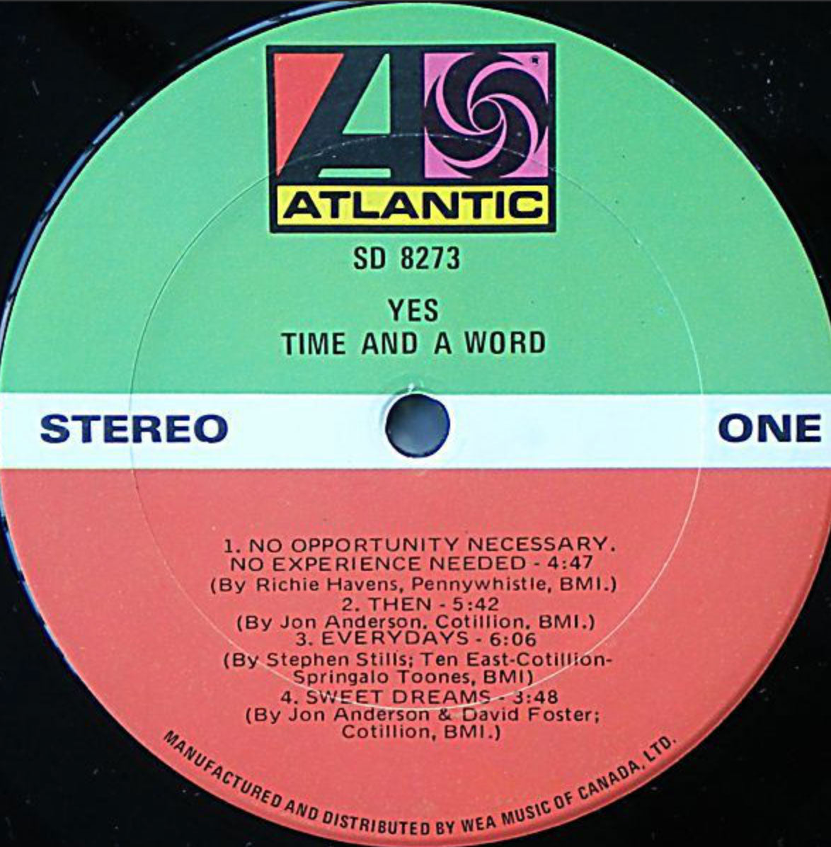 Yes – Time And A Word VinylPursuit.com