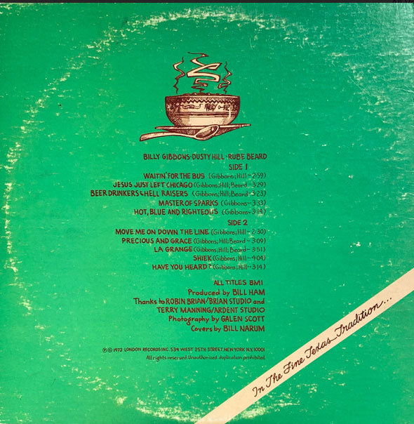 ZZ Top – Tres Hombres - 1973 Rare Original VinylPursuit.com