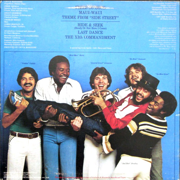 Chuck Mangione – Feels So Good - Early Pressing