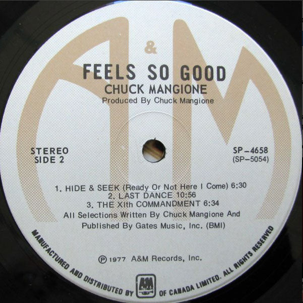 Chuck Mangione – Feels So Good - Early Pressing