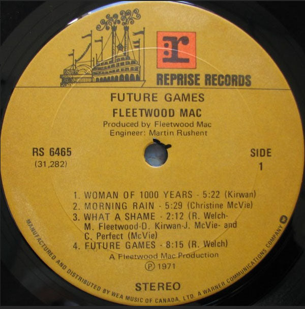 Fleetwood Mac – Future Games - Early Pressing