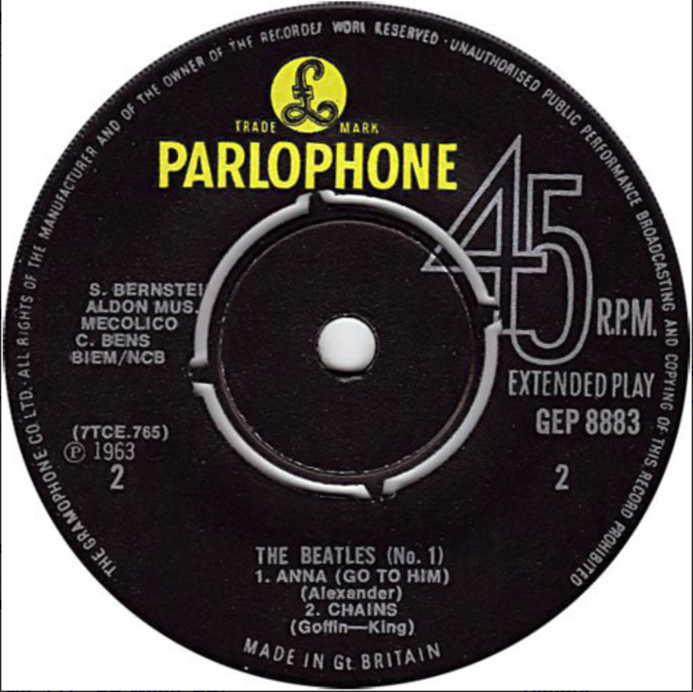 The Beatles ‎– The Beatles (No.1) - 45 RPM UK Pressing