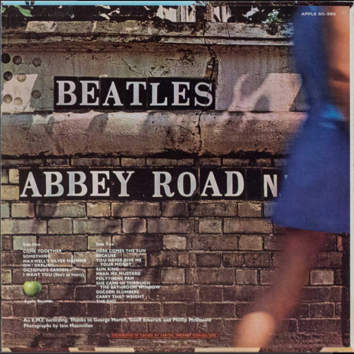 The Beatles ‎– Abbey Road - Early Pressing