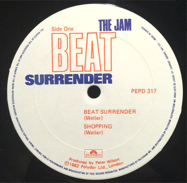 The Jam – Beat Surrender / The Bitterest Pill - 2 Albums