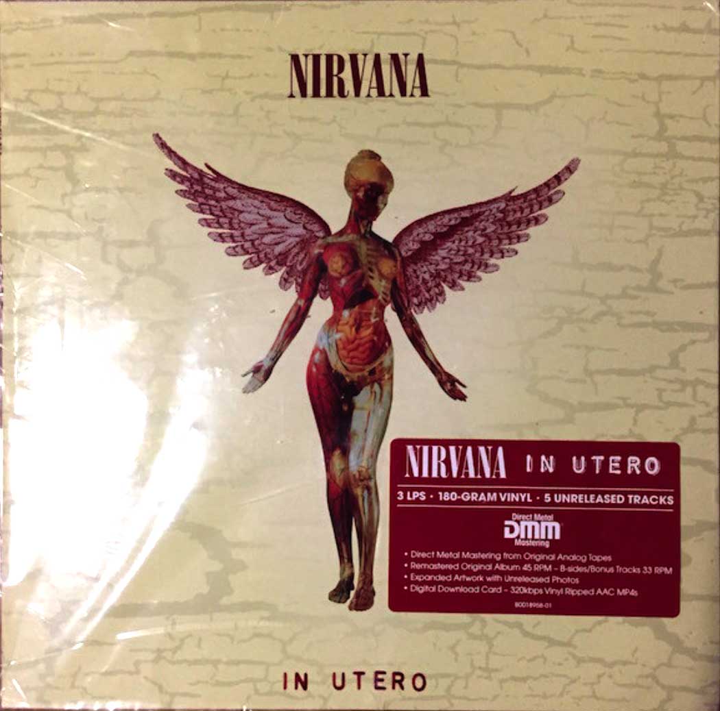 NIRVANA IN UTERO LPアナログ レコード - レコード