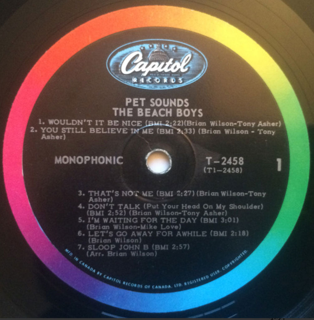 The Beach Boys - Pet Sounds - RARE 1966 MONO Pressing