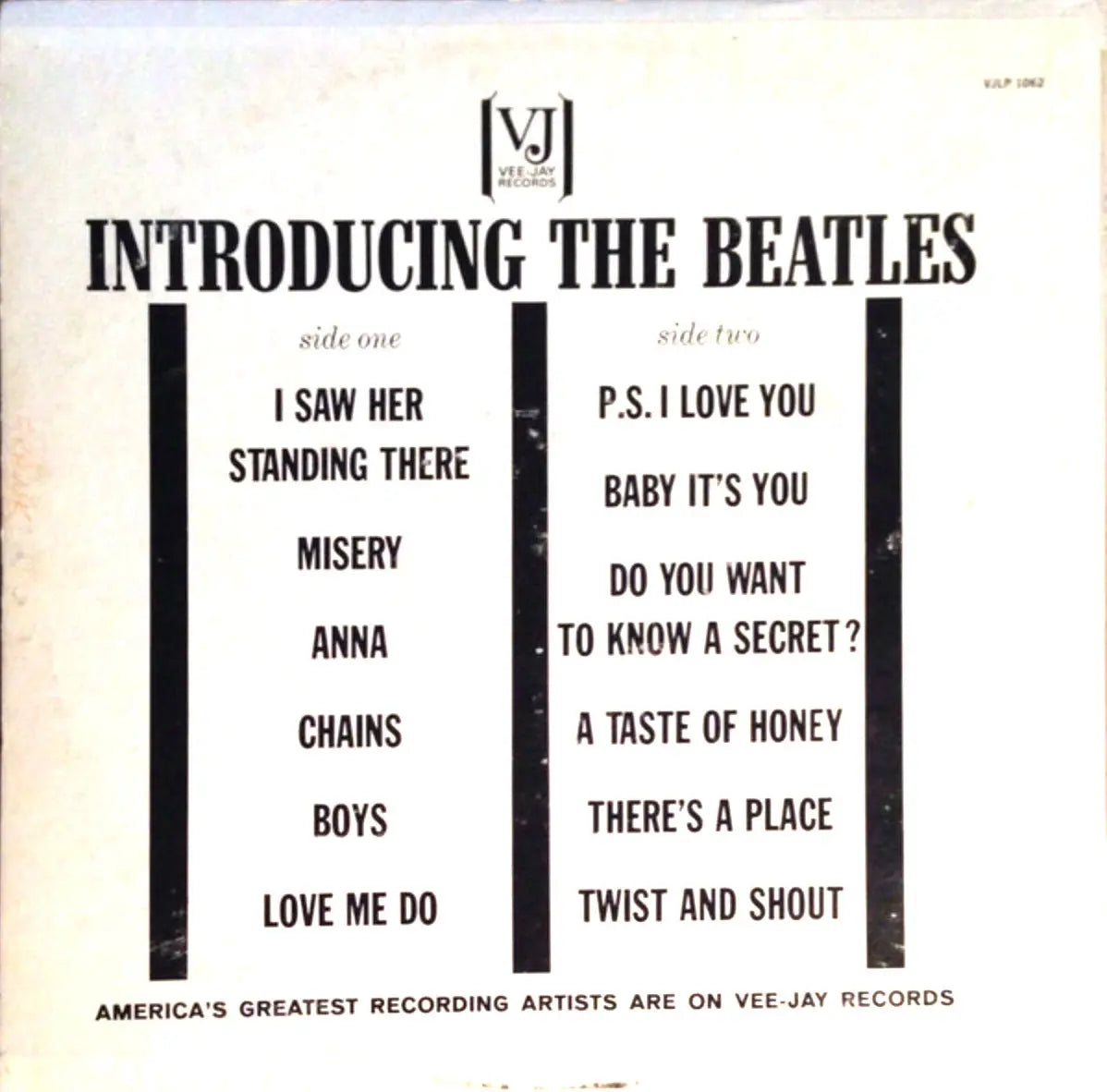 Introducing The Beatles Introducing the beatles