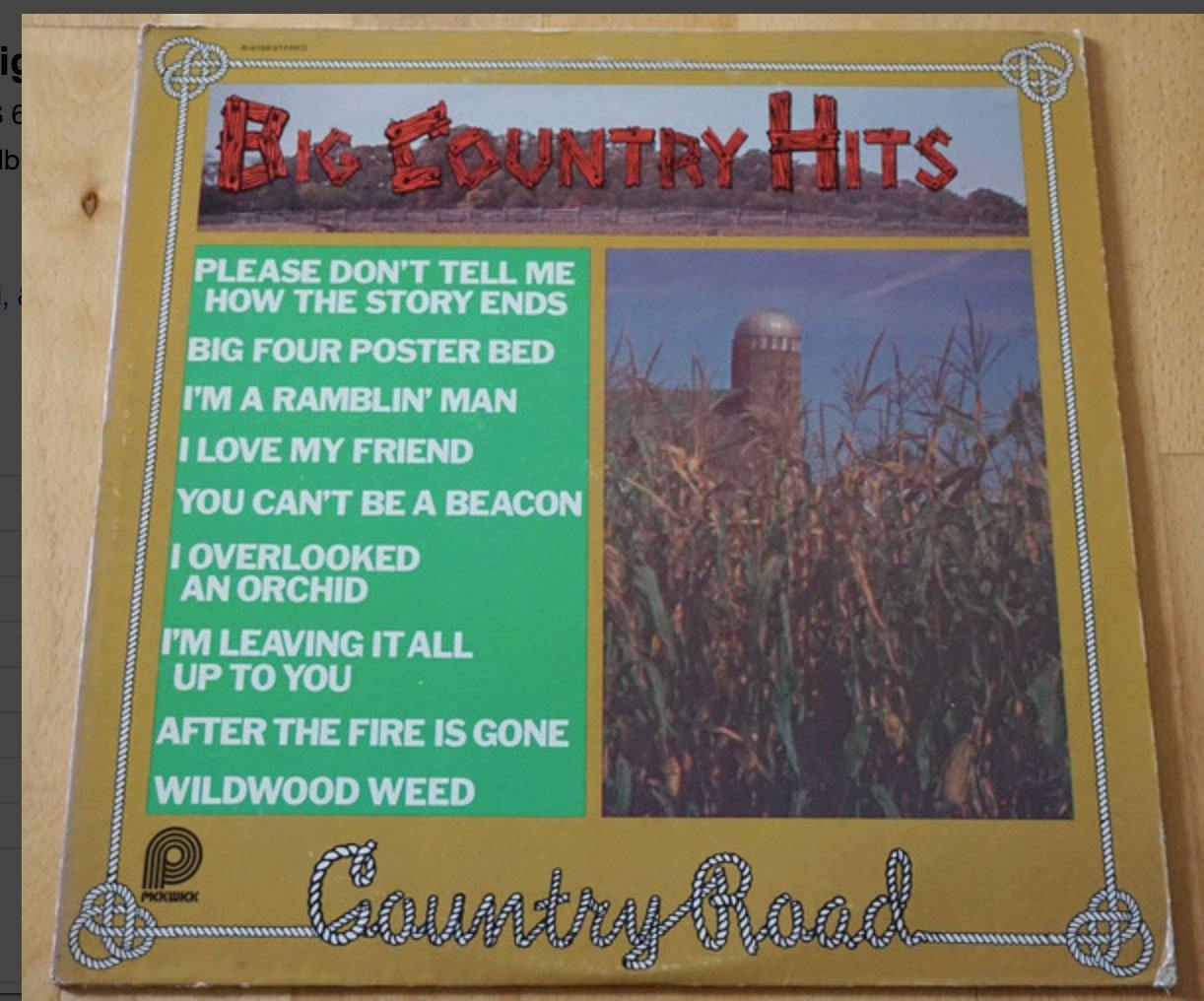 COUNTRY ROAD - Big Country Hits Vol. III - VinylPursuit.com