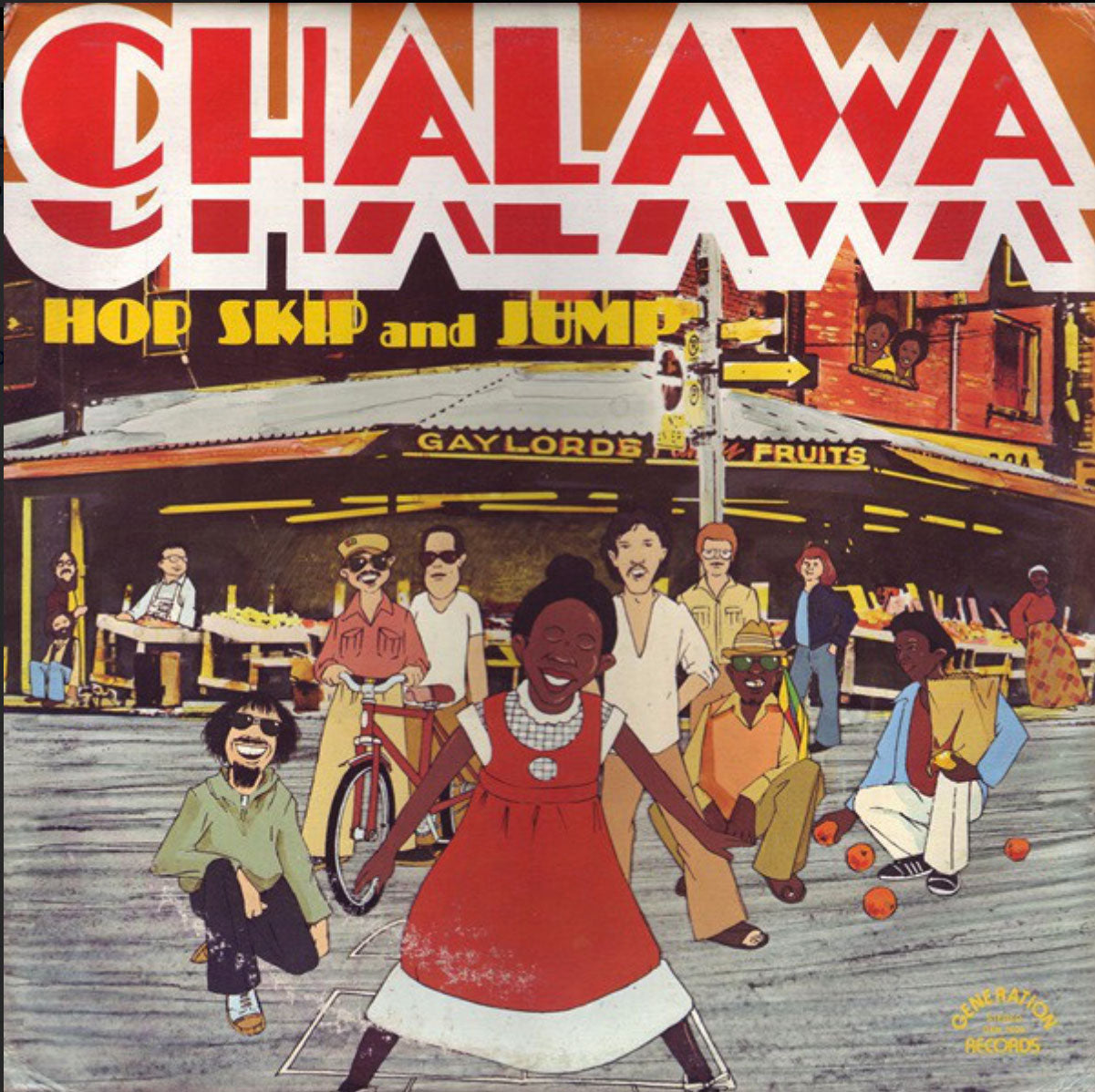 CHALAWA ‎– Hop, Skip And Jump - RARE