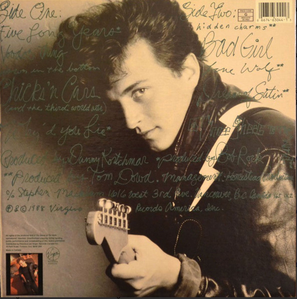 Colin James ‎– Colin James - 1988 Near Mint! VinylPursuit.com