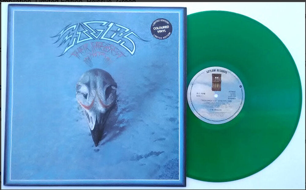 The Eagles - Their Greatest Hits (1971-1975) - RARE UK GREEN VINYL