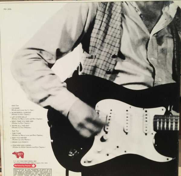 Eric Clapton ‎– Slowhand - Early Pressing