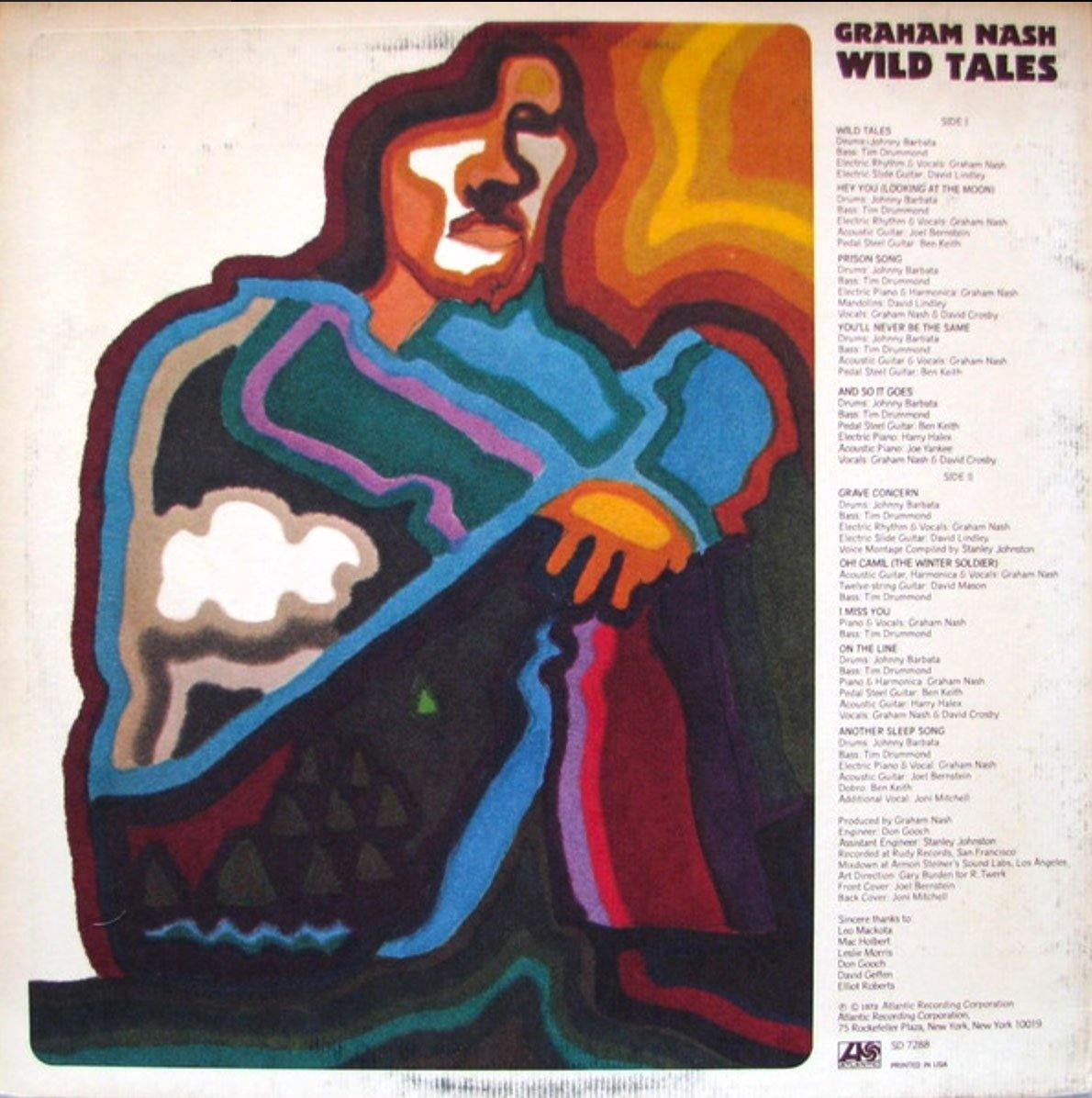 GRAHAM NASH ‎– Wild Tales - US Pressing - VinylPursuit.com