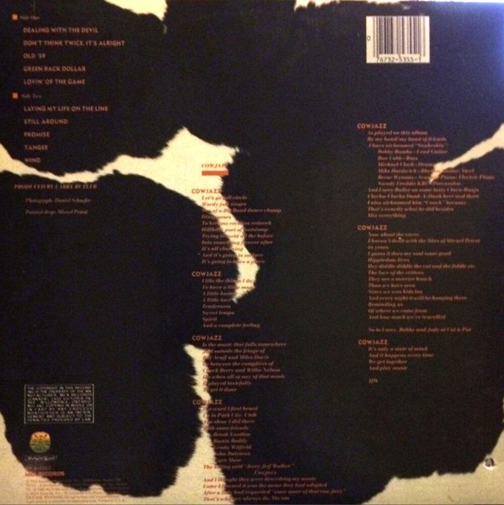 JERRY JEFF WALKER - Cowjazz - VinylPursuit.com