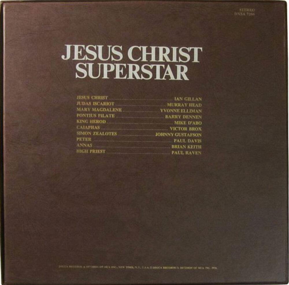 JESUS CHRIST SUPERSTAR ‎– A Rock Opera - VinylPursuit.com