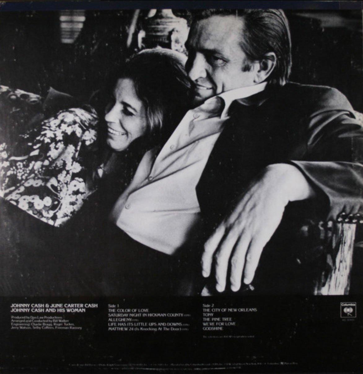 JOHNNY CASH & JUNE CARTER CASH ‎– Johnny Cash And His Woman - VinylPursuit.com