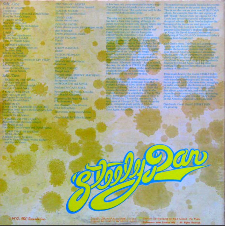 Steely Dan - Can't Buy A Thrill VinylPursuit.com