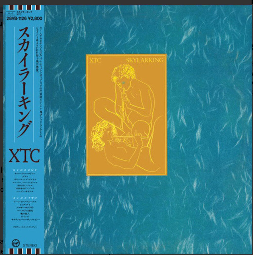 XTC ‎– Skylarking - 1986 Japanese Pressing