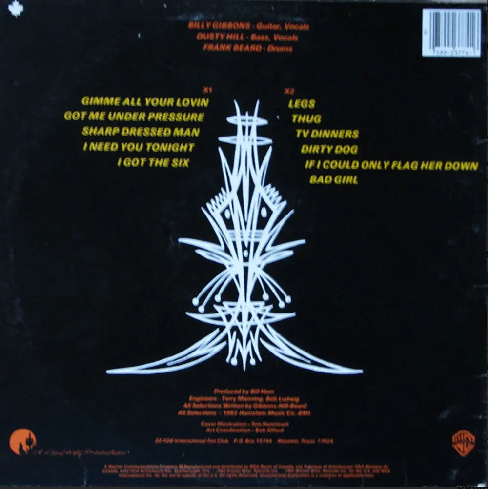 ZZ TOP ‎– Eliminator VinylPursuit.com