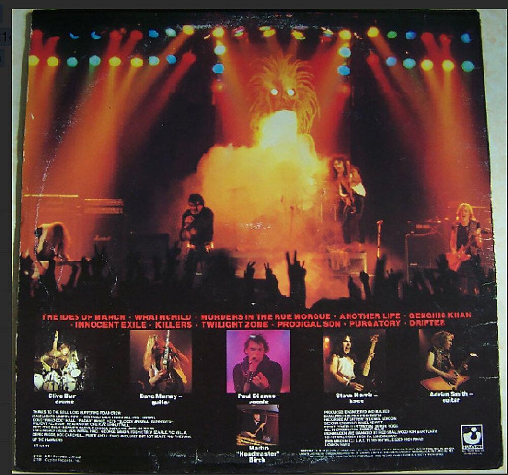 IRON MAIDEN ‎– Killers - VinylPursuit.com