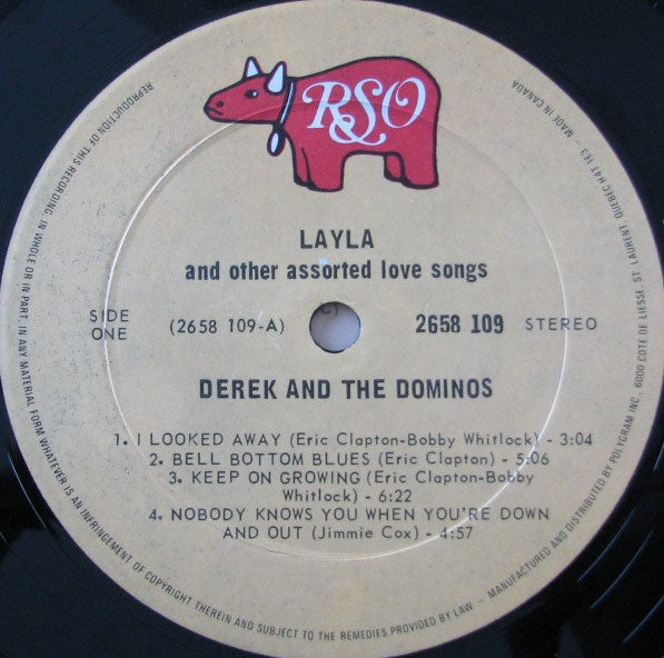 Derek & The Dominos ‎– Layla And Other Assorted Love Songs VinylPursuit.com